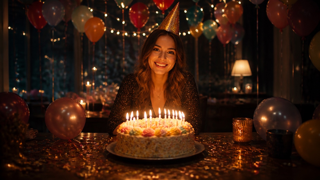 AI Birthday Video Maker created with AvatarCraft AI