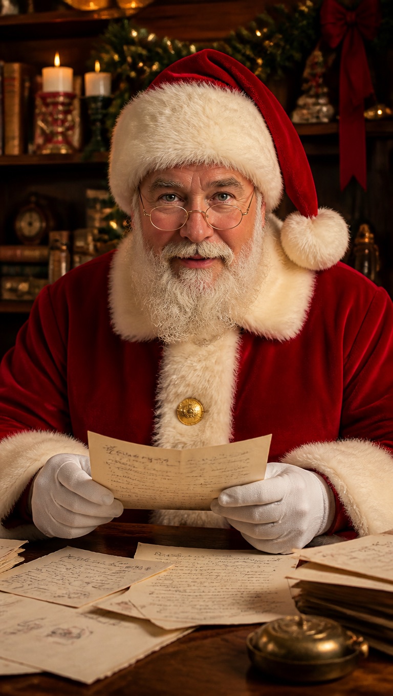 Write what only Santa would know
