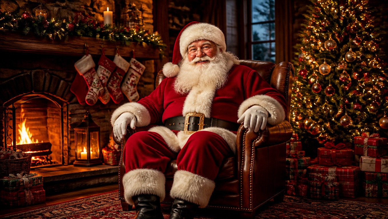 Personalized Santa Video Message created with AvatarCraft AI
